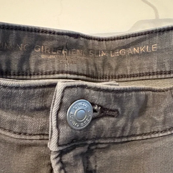 Chico's Light Gray Ankle Jeans - Picture 2 of 7